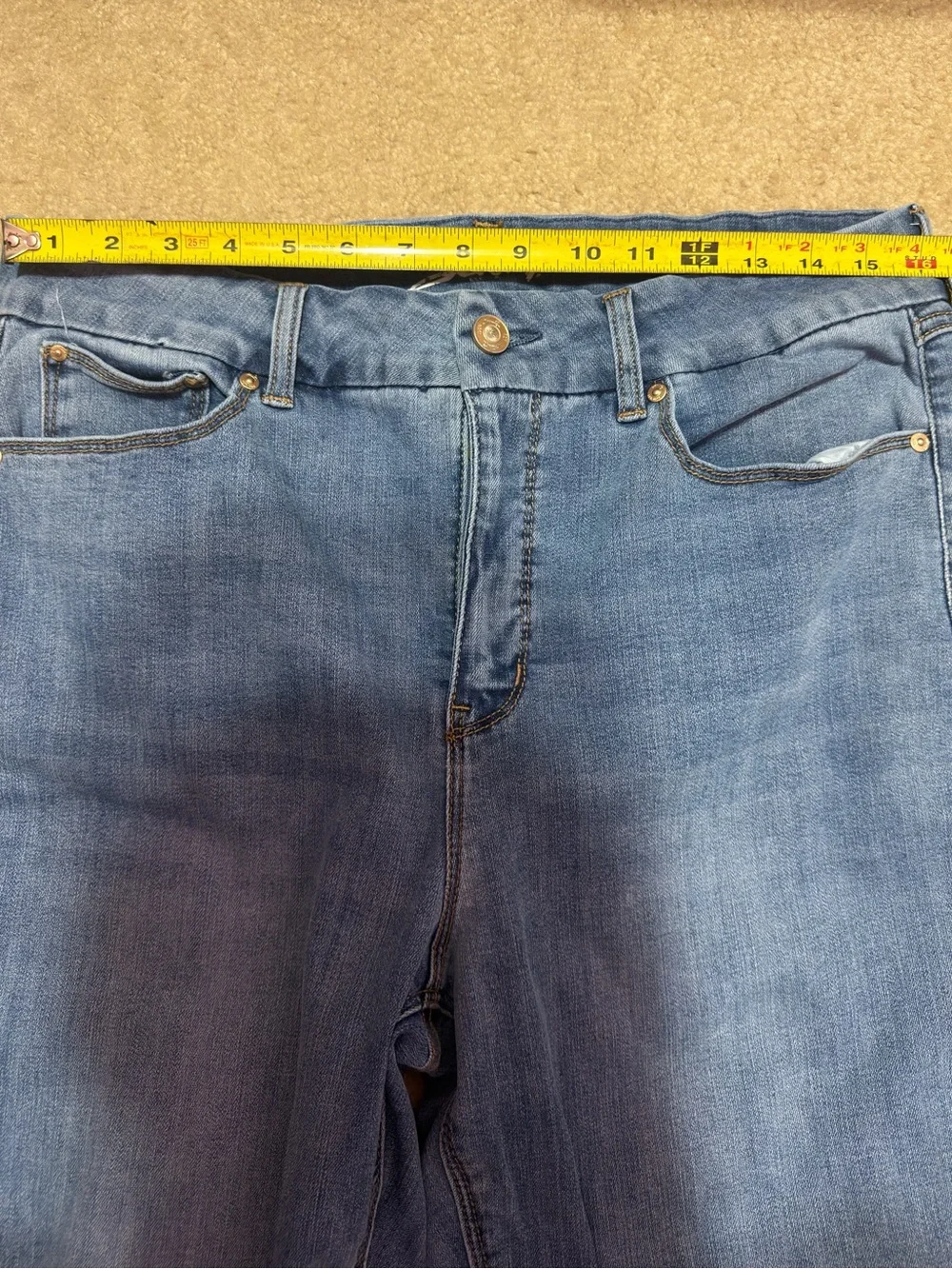 Seven7 Tummyless High Rise Skinny Jeans | Women’s Size 16